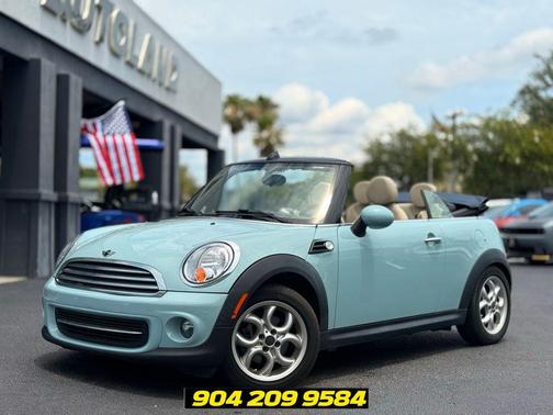 Ice Blue 2013 MINI Convertible Cooper