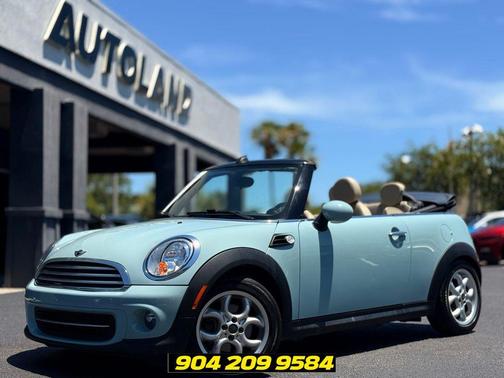 Ice Blue 2013 MINI Convertible Cooper