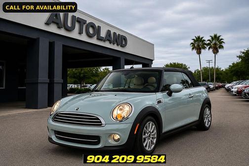 Ice Blue 2013 MINI Convertible Cooper