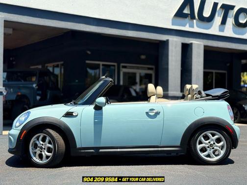 Ice Blue 2013 MINI Convertible Cooper
