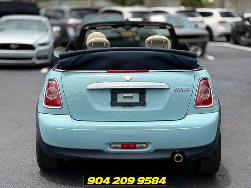 Ice Blue 2013 MINI Convertible Cooper