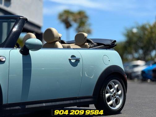 Ice Blue 2013 MINI Convertible Cooper