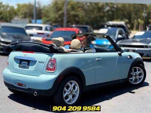 Ice Blue 2013 MINI Convertible Cooper