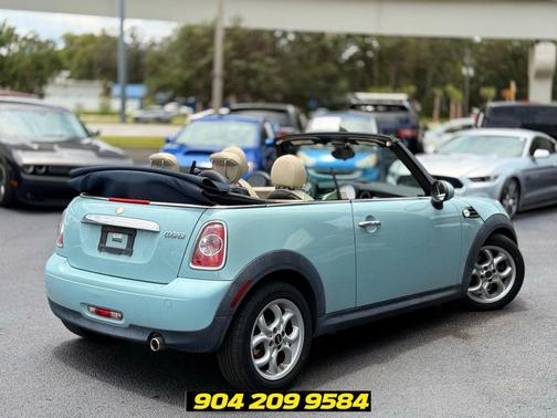 Ice Blue 2013 MINI Convertible Cooper