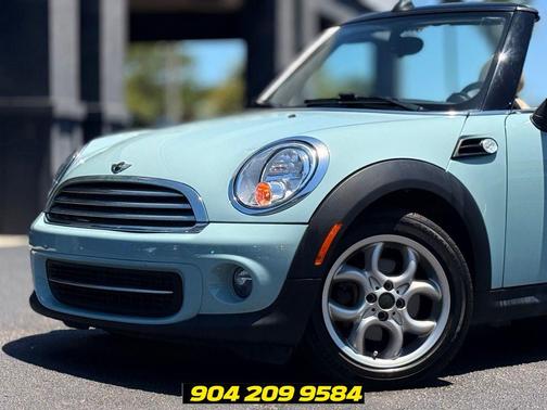Ice Blue 2013 MINI Convertible Cooper