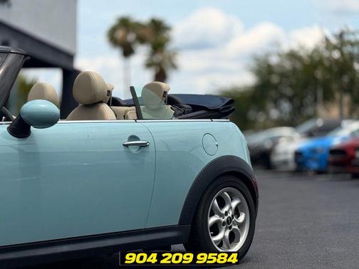 Ice Blue 2013 MINI Convertible Cooper