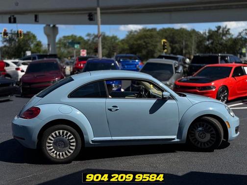 Denim Blue 2014 Volkswagen Beetle 1.8T