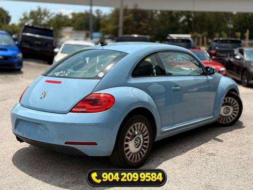 Denim Blue 2014 Volkswagen Beetle 2.5L
