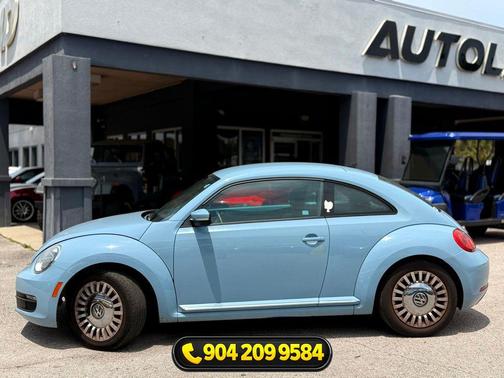 Denim Blue 2014 Volkswagen Beetle 2.5L