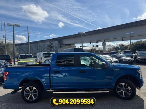 Blue 2019 Ford F-150 XL