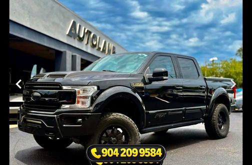 Shadow Black 2018 Ford F-150 Lariat