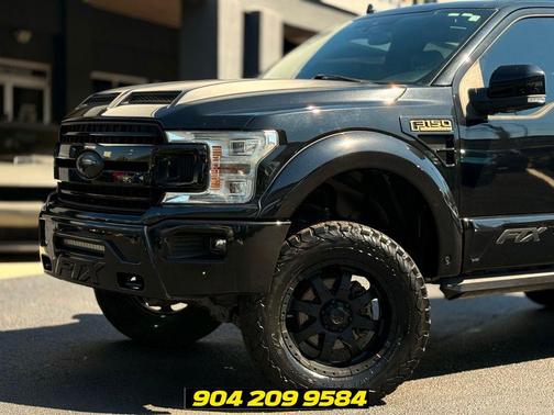 Shadow Black 2018 Ford F-150 Lariat