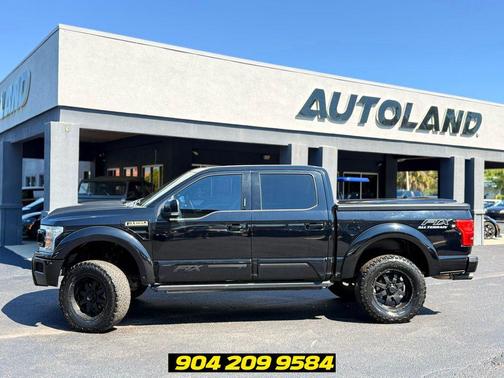 Shadow Black 2018 Ford F-150 Lariat