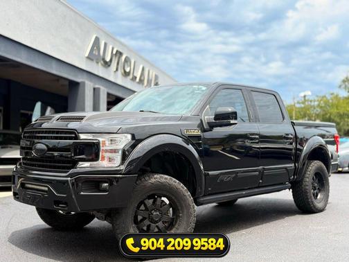 Shadow Black 2018 Ford F-150 Lariat