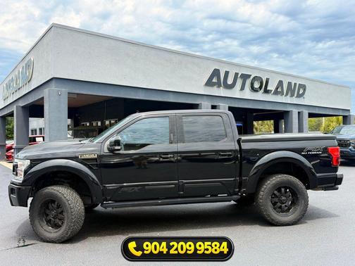 Shadow Black 2018 Ford F-150 Lariat