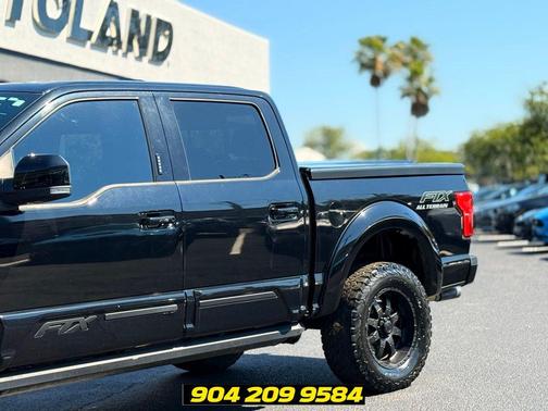 Shadow Black 2018 Ford F-150 Lariat