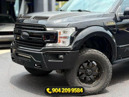 Shadow Black 2018 Ford F-150 Lariat
