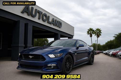 Blue Metallic 2016 Ford Mustang GT