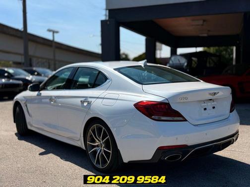 Casablanca White 2019 Genesis G70 3.3T Advanced