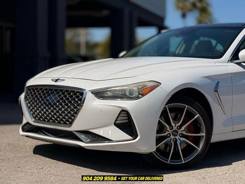 Casablanca White 2019 Genesis G70 3.3T Advanced