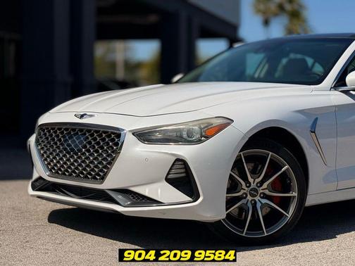 Casablanca White 2019 Genesis G70 3.3T Advanced