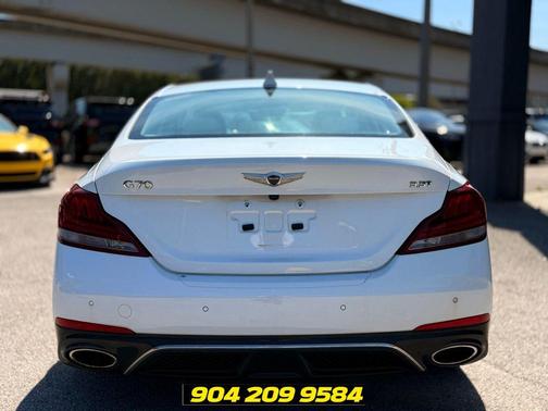 Casablanca White 2019 Genesis G70 3.3T Advanced