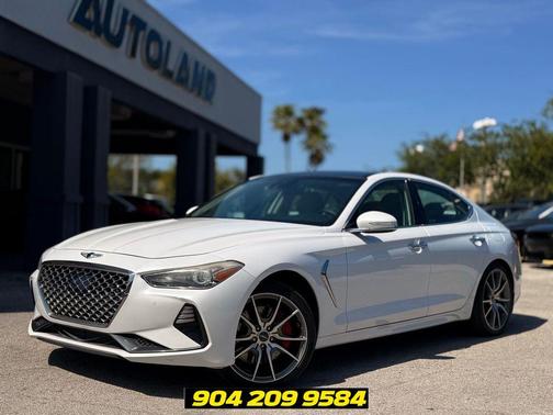 Casablanca White 2019 Genesis G70 3.3T Advanced