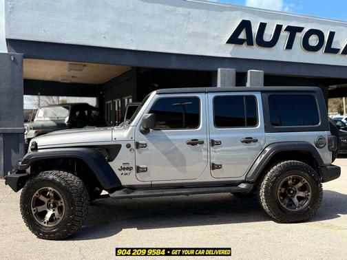 Billet Silver Metallic Clearcoat 2018 Jeep Wrangler Unlimited Sport