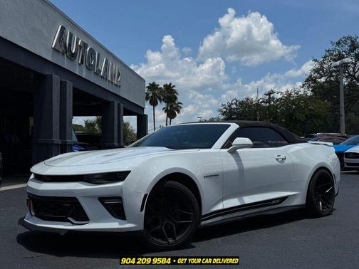 Summit White 2016 Chevrolet Camaro 2SS