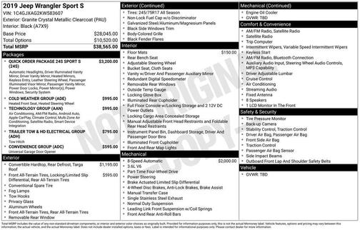 2018 Jeep Wrangler JK Sport