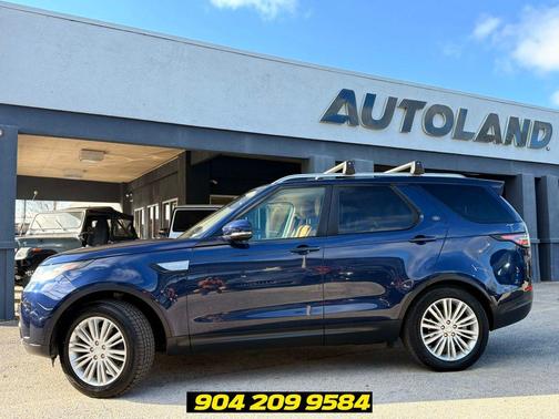 Blue 2018 Land Rover Discovery HSE
