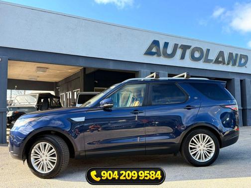 Blue 2018 Land Rover Discovery HSE