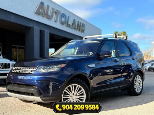Blue 2018 Land Rover Discovery HSE