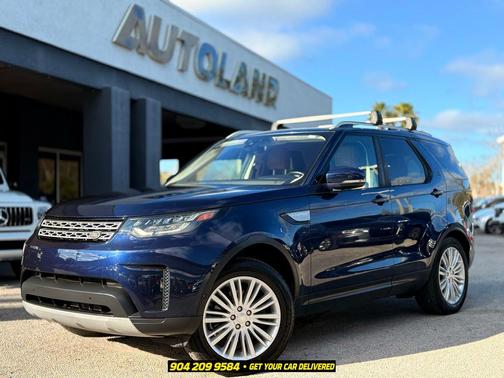 Blue 2018 Land Rover Discovery HSE