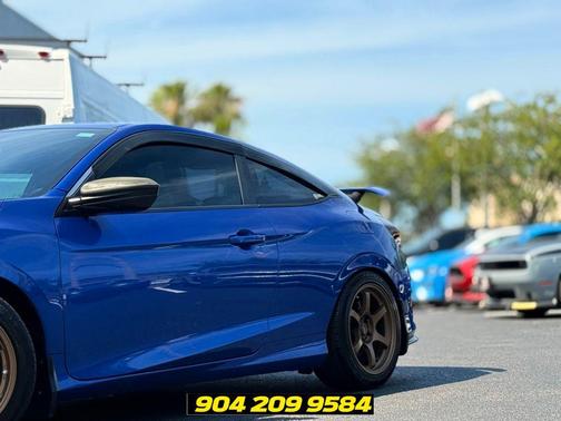 Aegean Blue Metallic 2017 Honda Civic Si
