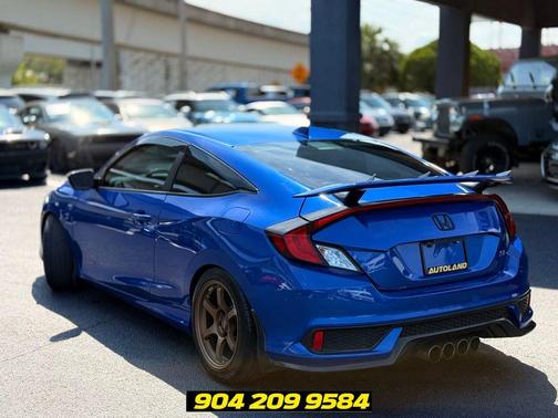 Aegean Blue Metallic 2017 Honda Civic Si