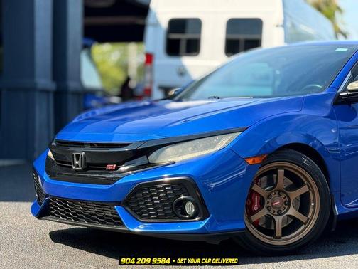 Aegean Blue Metallic 2017 Honda Civic Si
