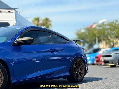 Aegean Blue Metallic 2017 Honda Civic Si