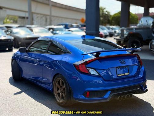 Aegean Blue Metallic 2017 Honda Civic Si