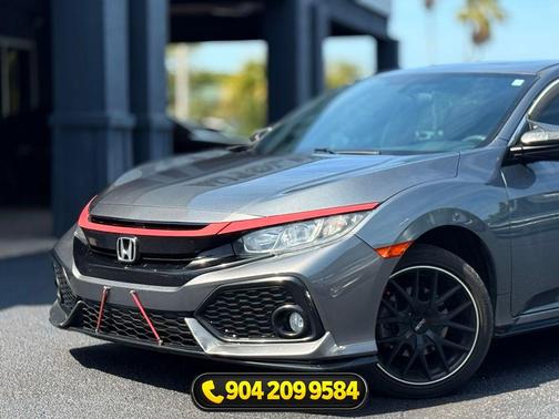 Gray 2018 Honda Civic EX