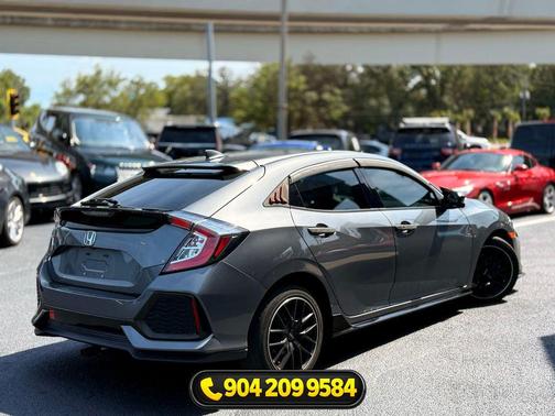 Gray 2018 Honda Civic EX