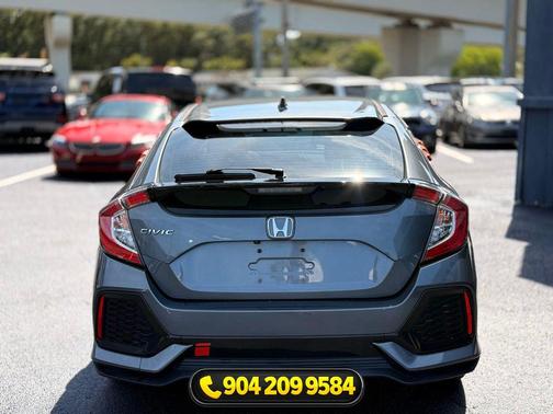 Gray 2018 Honda Civic EX
