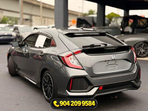 Gray 2018 Honda Civic EX