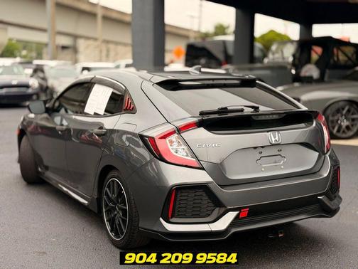 Gray 2018 Honda Civic EX