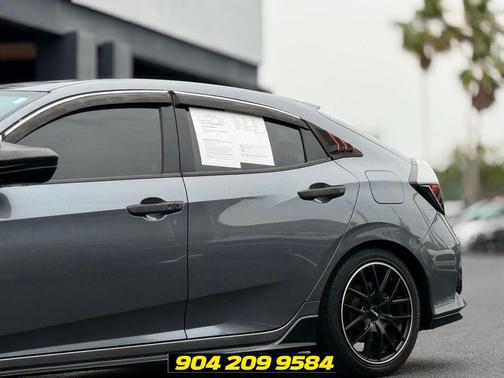 Gray 2018 Honda Civic EX