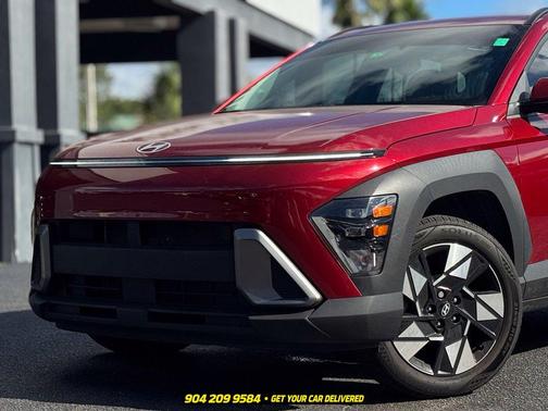 Ultimate Red Metallic 2024 Hyundai KONA SEL