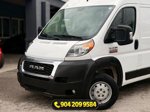 Bright White Clearcoat 2021 RAM ProMaster 2500 High Roof