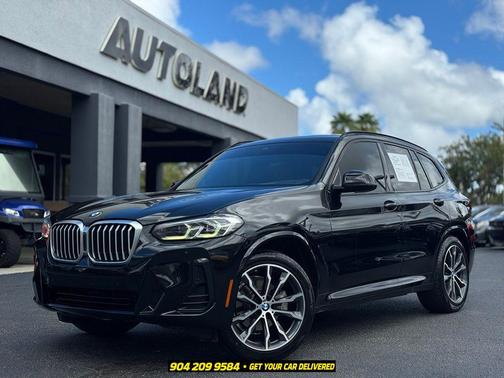 Black Sapphire Metallic 2022 BMW X3 sDrive30i