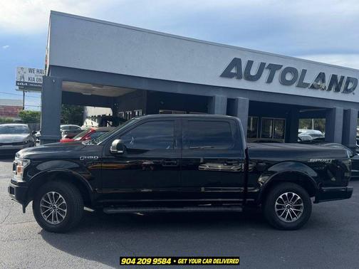 Shadow Black 2018 Ford F-150 XLT