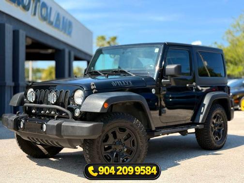 Black Clearcoat 2014 Jeep Wrangler Willys Wheeler